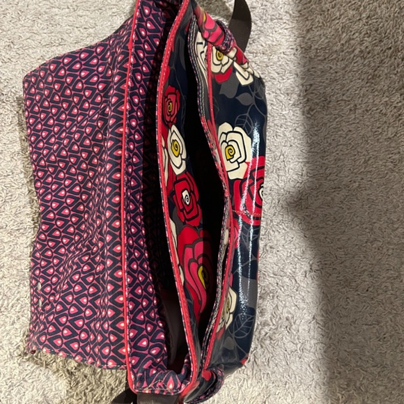 FOSSIL FLORAL SATCHEL SHOULDER BAG - Picture 5 of 11